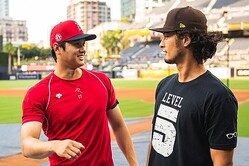 MLB】「あなた達に見せたいものがある」大谷&ダルの“共演シーン”に米メディアも大興奮 - ライブドアニュース