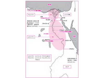 雨が降らないのに豊作? エジプトを潤したナイル川の秘密【眠れなくなるほど面白い 図解 古代エジプトの話】