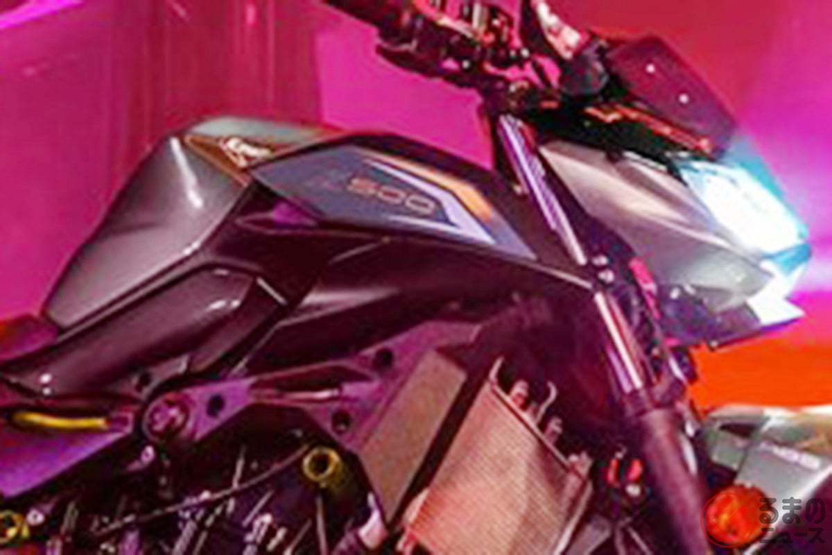  カワサキ新型「Z500」 