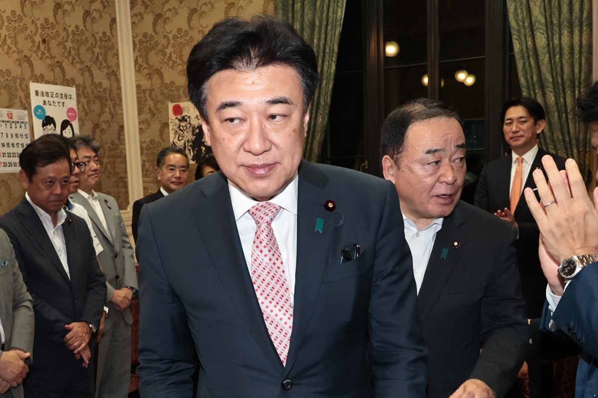 7月24日の木原稔官房長官(撮影:長谷川新)