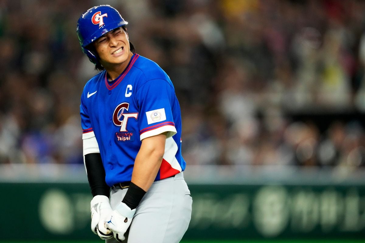 WBCチャイニーズ・タイペイ代表のチェン・ジェシェン（陳傑憲）（C）Getty Images