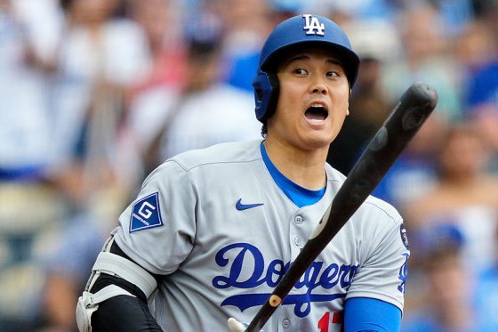 ロイヤルズ戦に出場したドジャース・大谷翔平【写真：Getty Images】