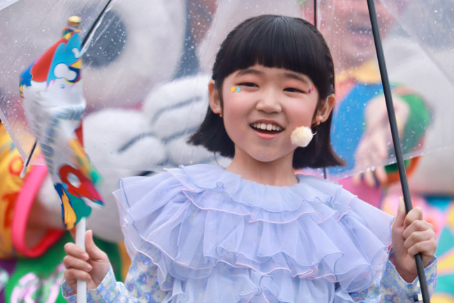 永尾柚乃　「ユニバーサル・スタジオ・ジャパン25周年スペシャル セレモニー」の様子