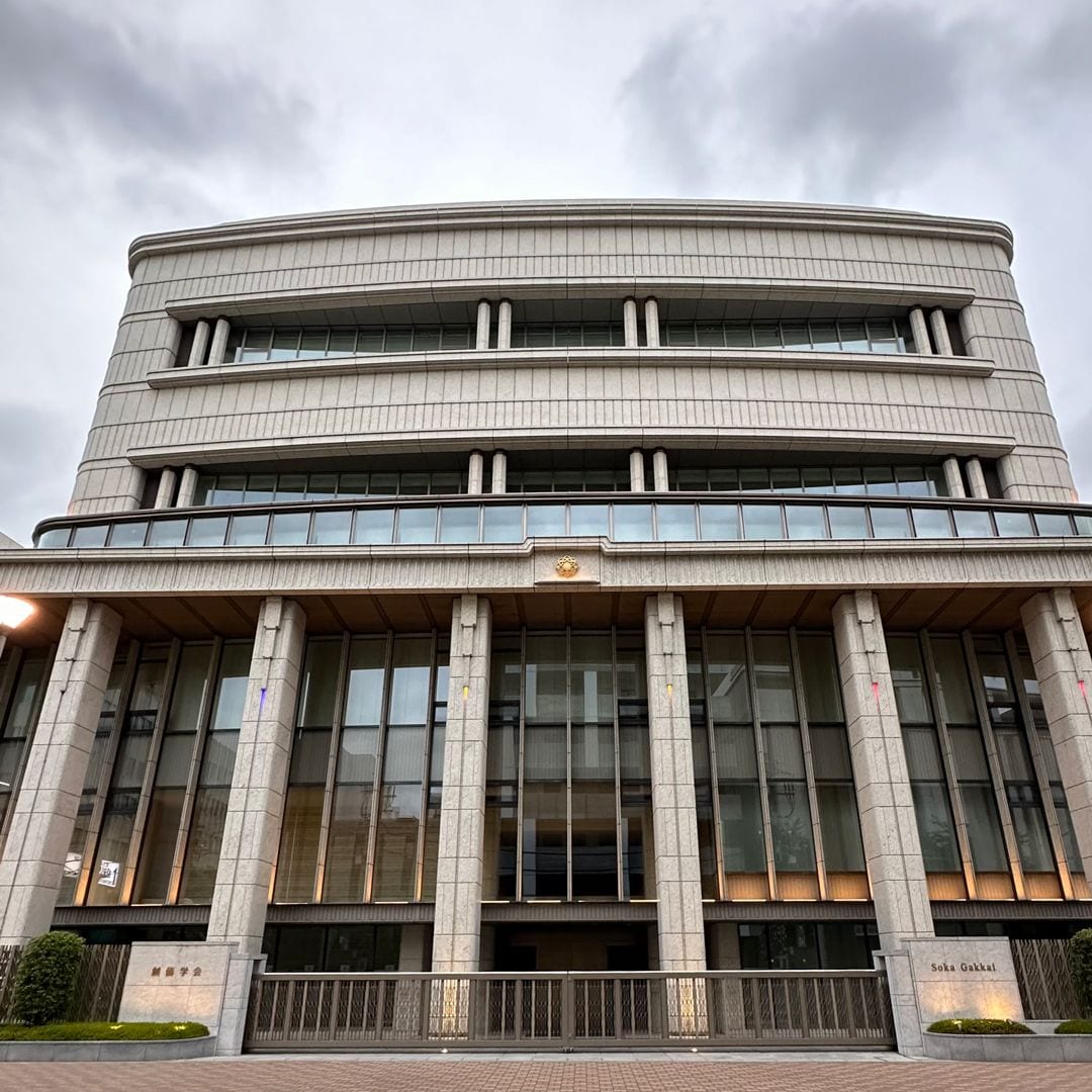 東京・信濃町にある「広宣流布大誓堂」と呼ばれる創価学会の本部施設