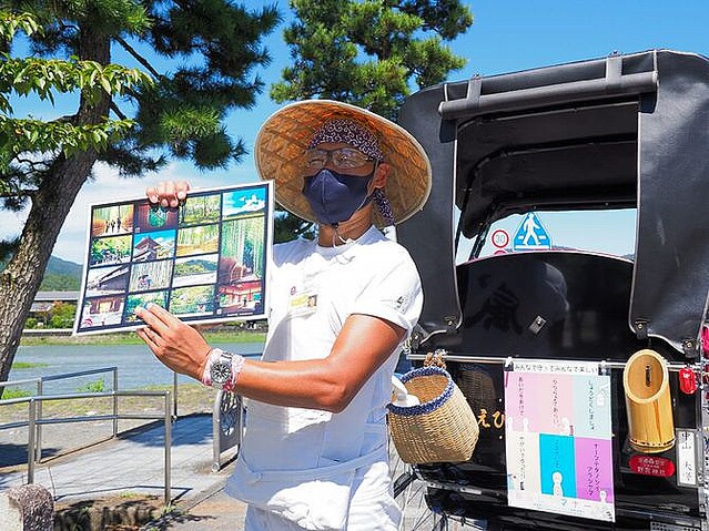 200kgの車体を引いて毎日20km以上走る｣最年長52歳の人力車夫がこの仕事