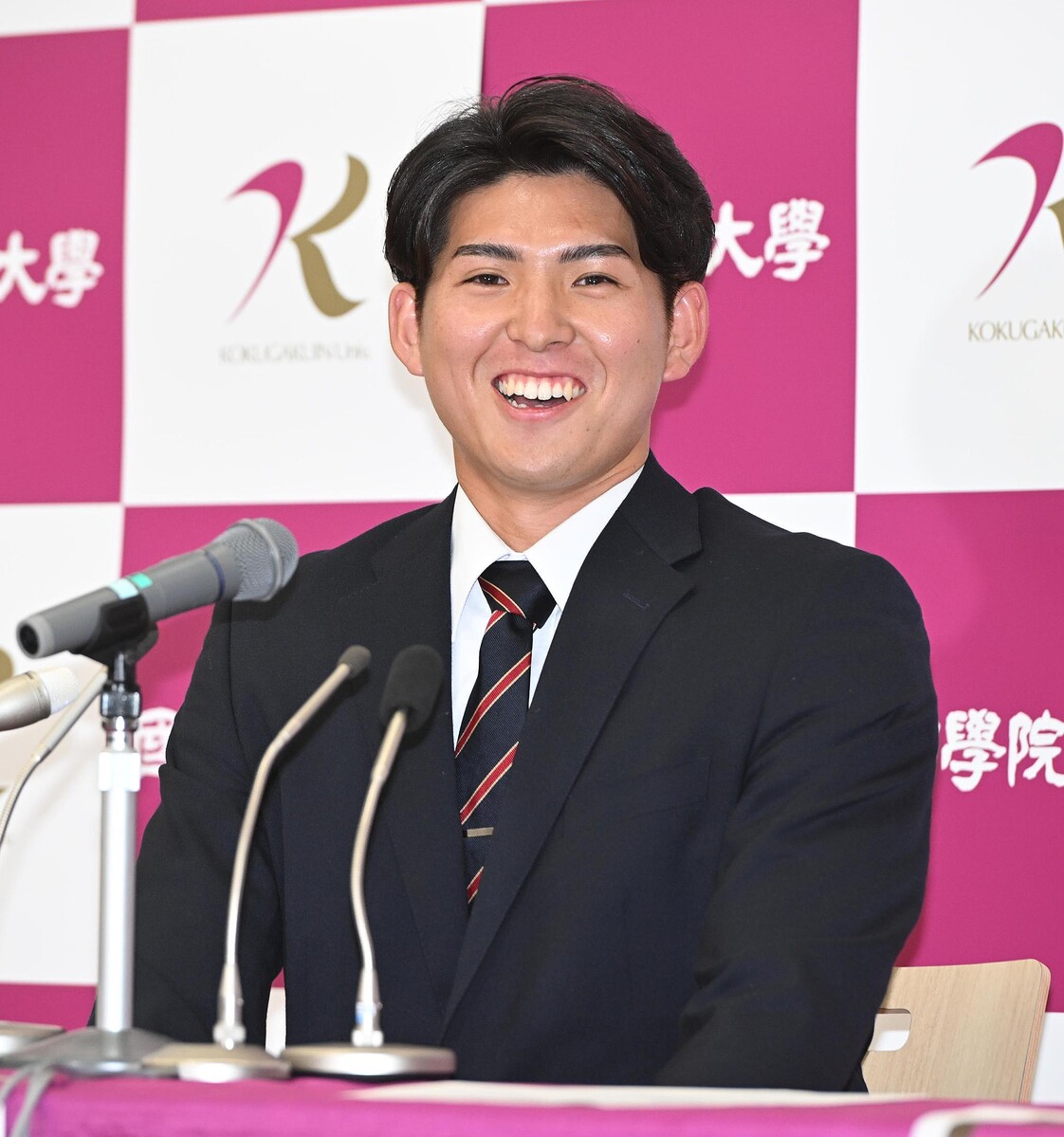 国学院大・武内 西武から1位指名「日本を代表する選手になりたい」 - ライブドアニュース 国学院大・武内 西武から1位指名「日本を代表する選手になりたい」 - ライブドアニュース