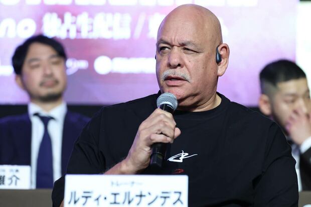 中谷潤人のトレーナーを務めるルディ・エルナンデス氏