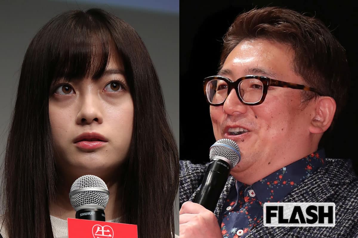  橋本環奈と福田雄一監督 