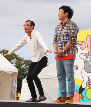 「ジョイマン覚えてます!」の多数の声に前向きになった高木晋哉(左)
