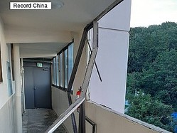 台風で韓国のビルの窓が割れたのは 中国製のせい メディアの指摘に韓国ネット反論 ライブドアニュース