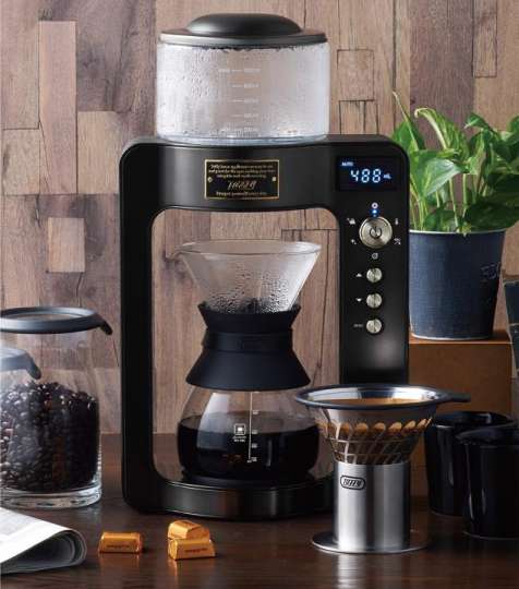 コーヒーを淹れる工程まで楽しめる 特徴的なデザインもオシャレです ライブドアニュース