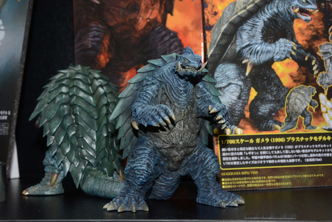 プラモデルならではの表現を！ エクスプラスの「ガメラ」シリーズ