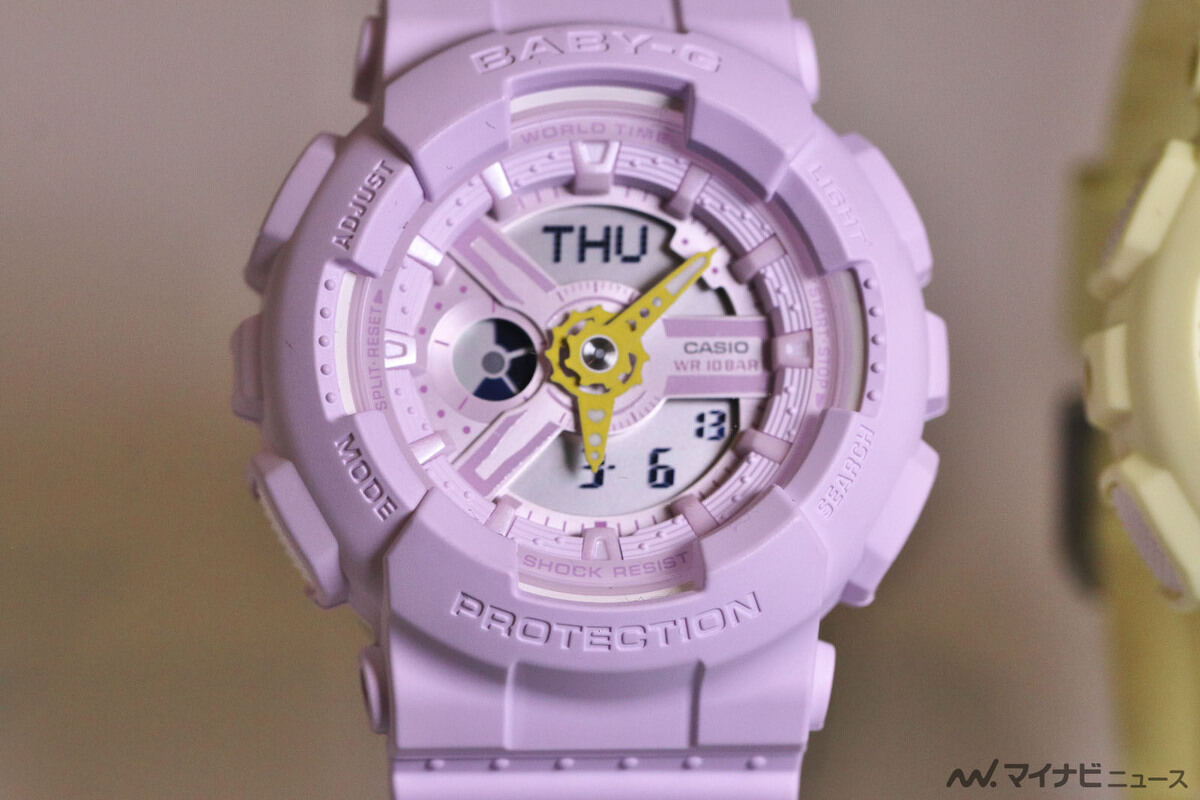 カシオ 2025年8月発売のG-SHOCK／BABY-Gを実機写真で！ - ライブドア
