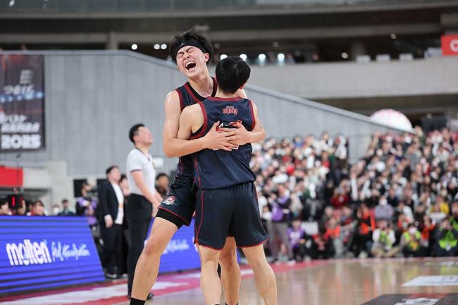 ウインターカップに出場した福岡大大濠【（C）SoftBank ウインターカップ2025】