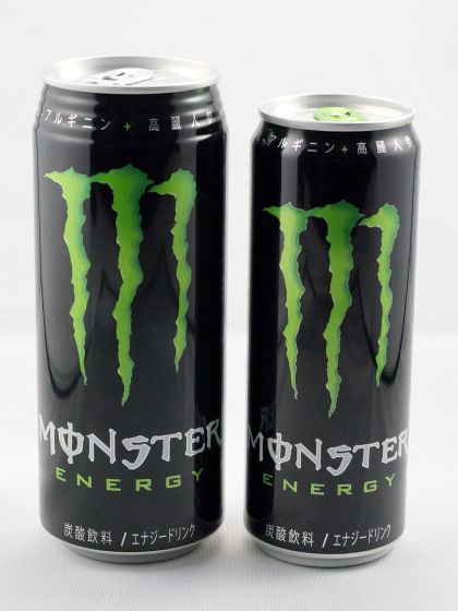 モンスターエナジーにコスパ最高な本場アメリカサイズの大容量缶500ml