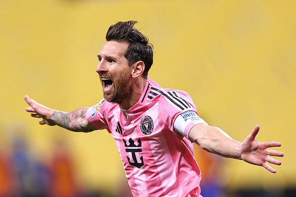 インテル・マイアミでプレイするメッシ photo/Getty Images