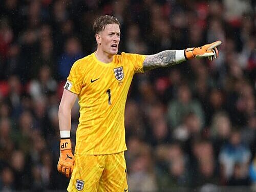 イングランド代表GKのジョーダン・ピックフォード 同国の最長記録を