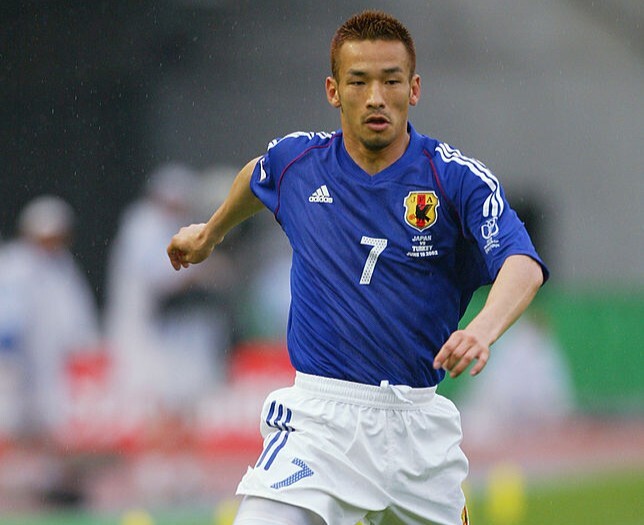日本代表の中盤で異彩を放った中田。(C)Getty Images