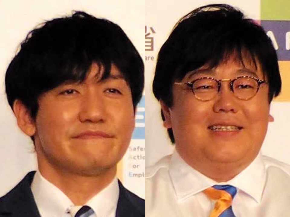 タイムマシーン３号・山本浩司（左）と関太