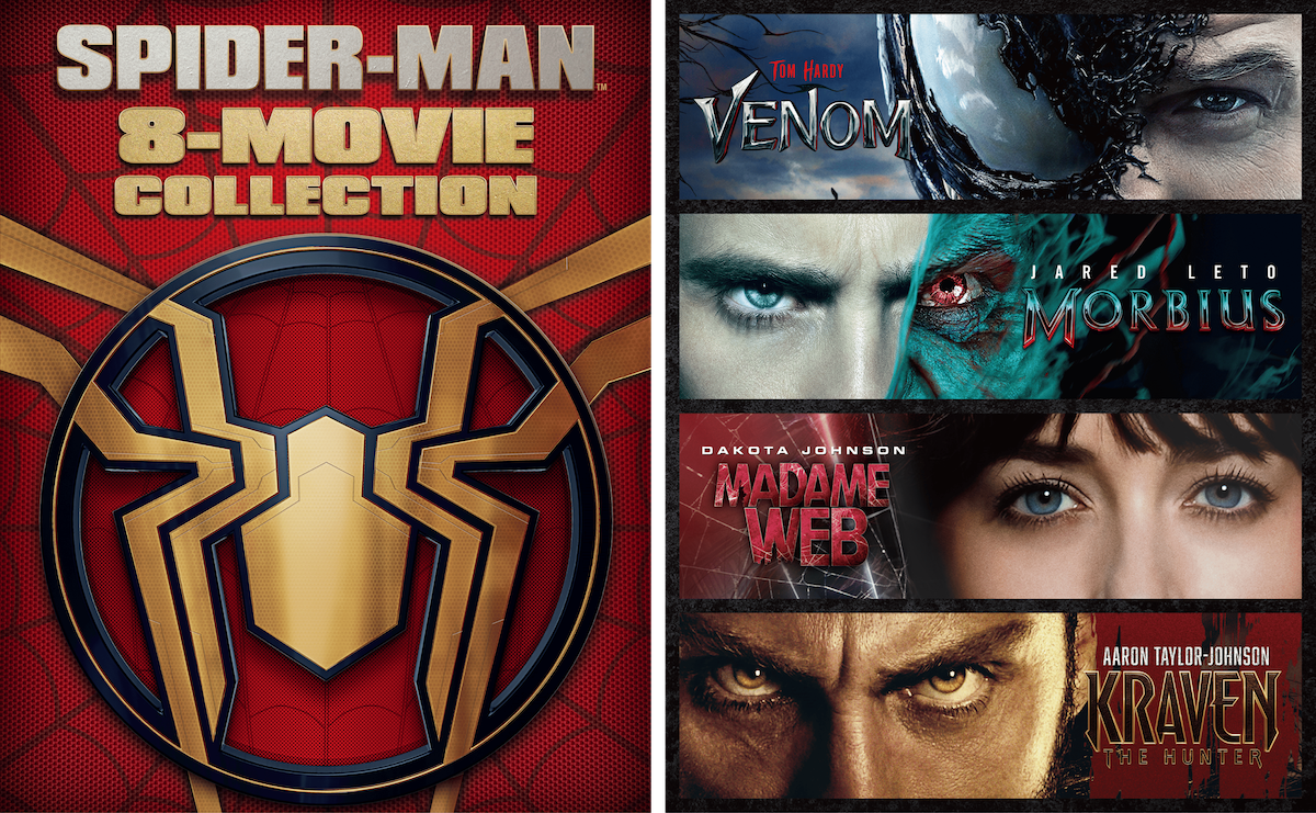 スパイダーマン実写映画8作とスピンオフ全作収録したBlu-ray BOXが発売へ