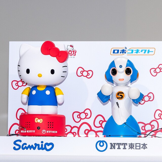 受付・検温・プレゼンなど6つの機能！HELLO KITTY ROBOT（ハローキティ