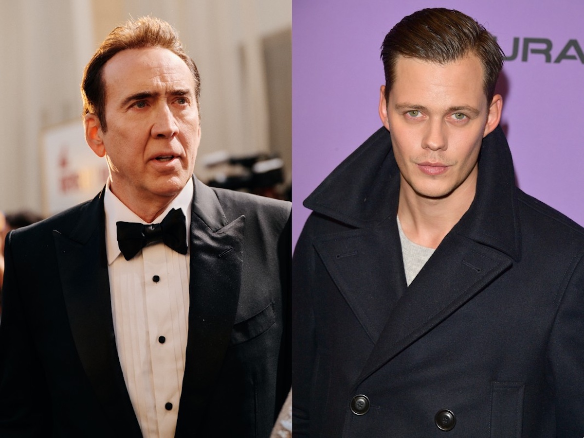 （左から）ニコラス・ケイジ、ビル・スカルスガルド