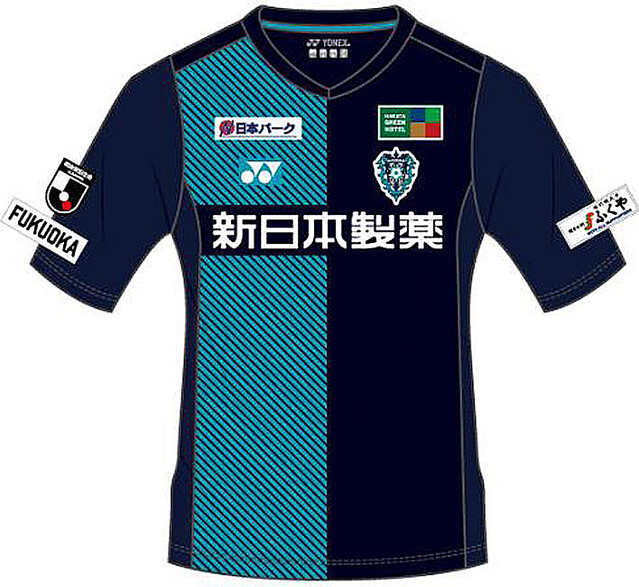 YONEX アビスパ福岡 ユニフォーム サイズXO アビスパ福岡ユニフォームサイズ別着画集｜きお