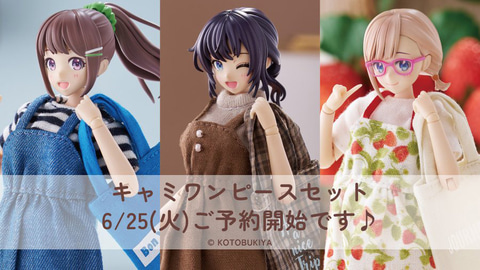 創彩少女庭園」より「ドレスアップボディ【M】」と「タイニー