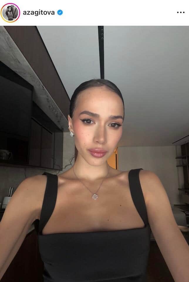 アリーナ・ザギトワ選手のインスタグラム（＠azagitova）より
