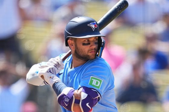 ブルージェイズ時代のボー・ビシェット【写真：イワモトアキト】