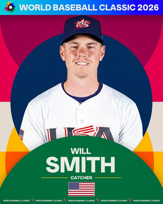 ドジャースのウィル・スミスがWBC米国代表に(写真はWBC公式Xより)