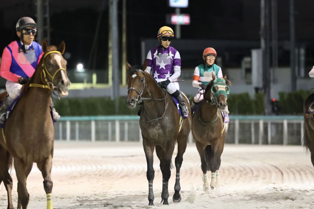 JBCクラシック・サンライズジパングと坂井瑠星騎手 (C)Hiroki Homma