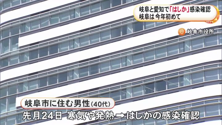発症前日の2/23にドラッグストア訪れる…岐阜市に住む40代男性“はしか”の感染を確認 岐阜県内では今年初めて