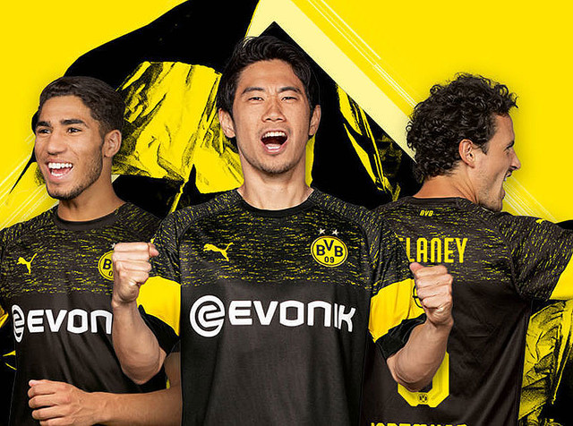 香川のドルトムント、2018-19新アウェイユニフォームを発表！背番号も