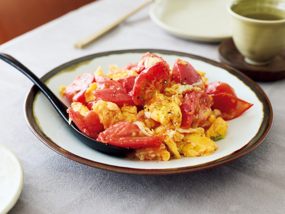 材料2つで、感動のおいしさ!ウー・ウェンさんのふわとろ『卵とトマト炒め』