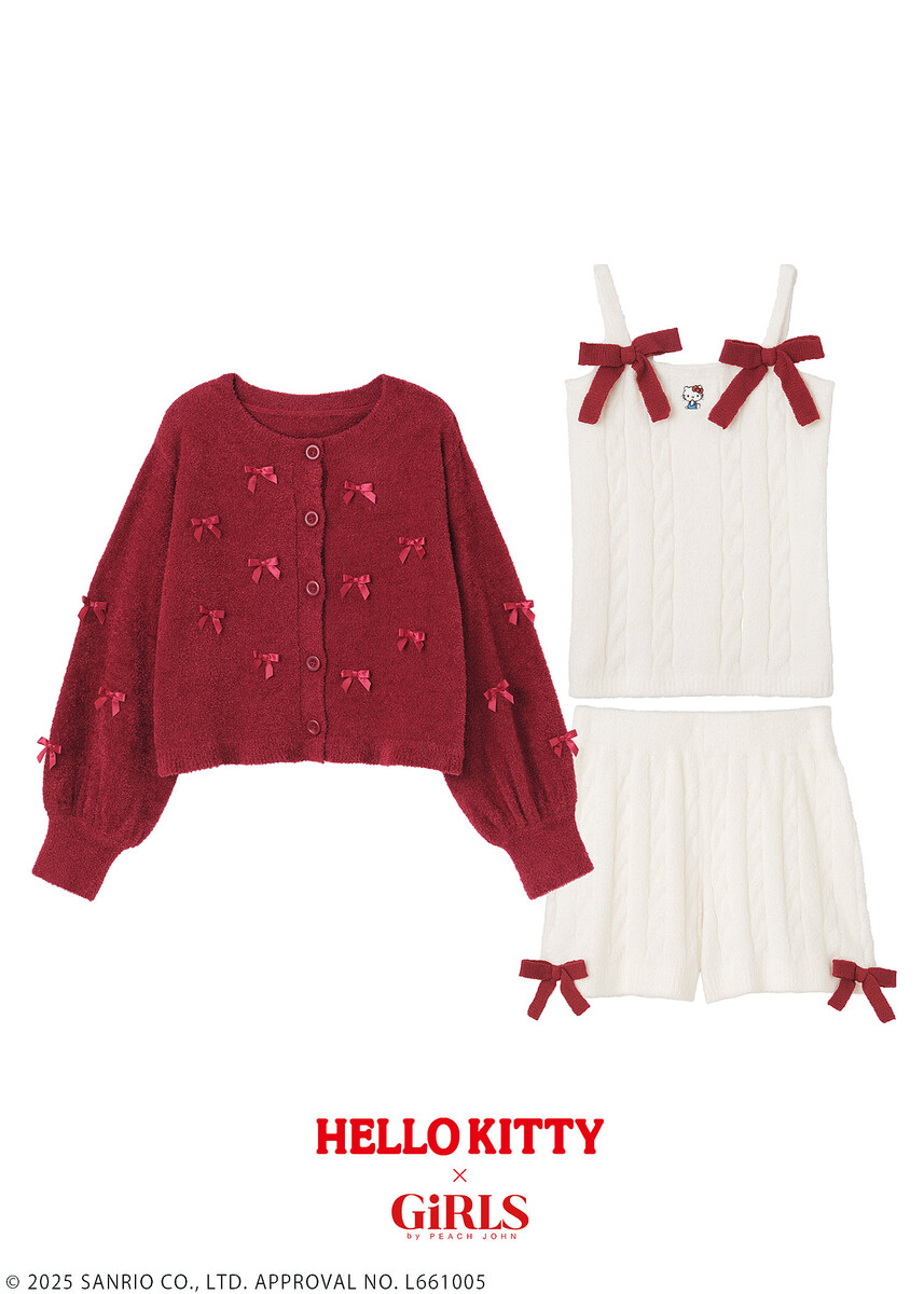 ピーチ・ジョン×ハローキティコラボコレクションを9月24日に発売