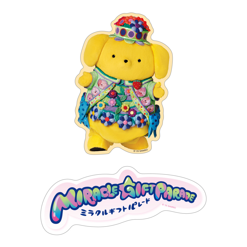 マイメロディ スィートパレード　マスコット　 音声メッセージカード　2点セット マイメロディ スィートパレード マスコット 音声メッセージカード 2点