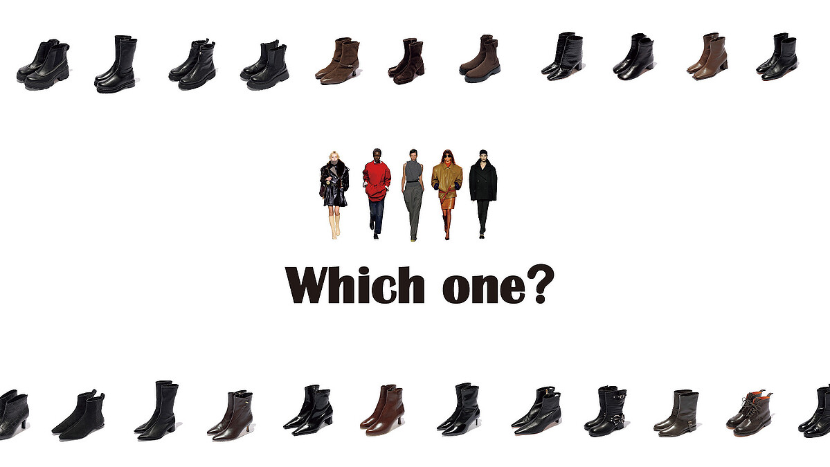 どんな服にも合わせやすい「どこまでもスタイル良く履き回せる」ショートブーツ