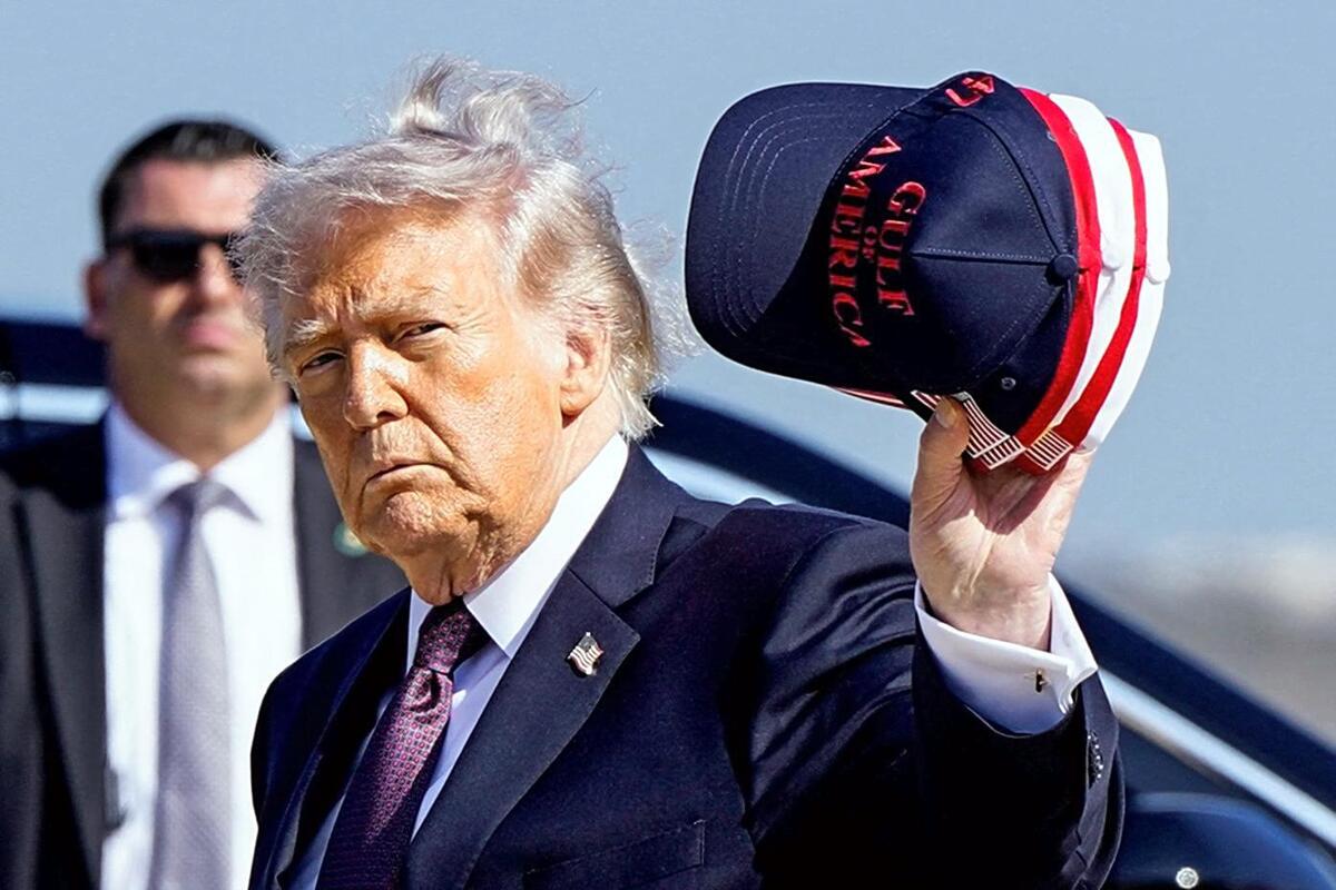 米国のトランプ大統領（２月２７日）＝ロイター