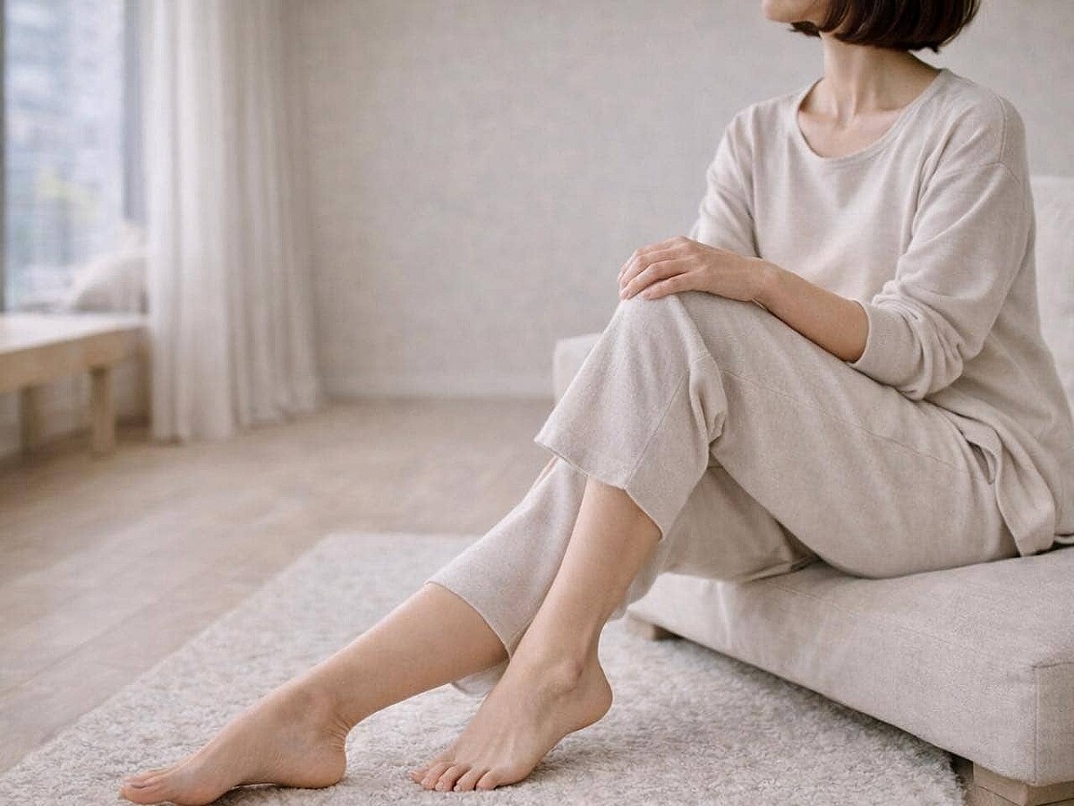 脚のラインが軽くなる。１日３分【ひざ下のむくみ・もたつきを整える】簡単ストレッチ (2026年1月19日掲載) - ライブドアニュース