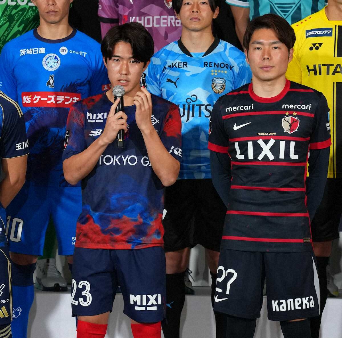 FC東京・佐藤龍之介「圧倒的な数字を」 6日開幕J「百年構想リーグ