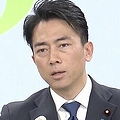 小泉氏が8分激論 記者に釘を刺す