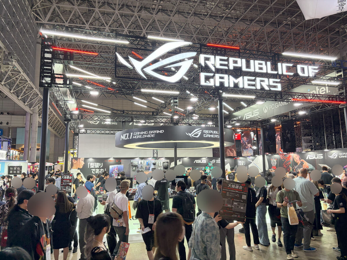 東京ゲームショウ2025で「ROG Xbox Ally X」発表 関係者は興味津々