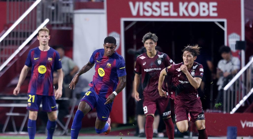 「三木谷会長はじめ沢山の方々の努力のお陰」「中止なのかと諦めかけてた…」神戸選手たち、来日中止騒動のバルサ戦開催に感謝