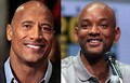 Photo by Eva Rinaldi https://commons.wikimedia.org/wiki/File:Dwayne_Johnson_2,_2013.jpg│Photo by Gage Skidmore https://commons.wikimedia.org/wiki/File:Will_Smith_by_Gage_Skidmore_2.jpg │Remixed by The RIVER