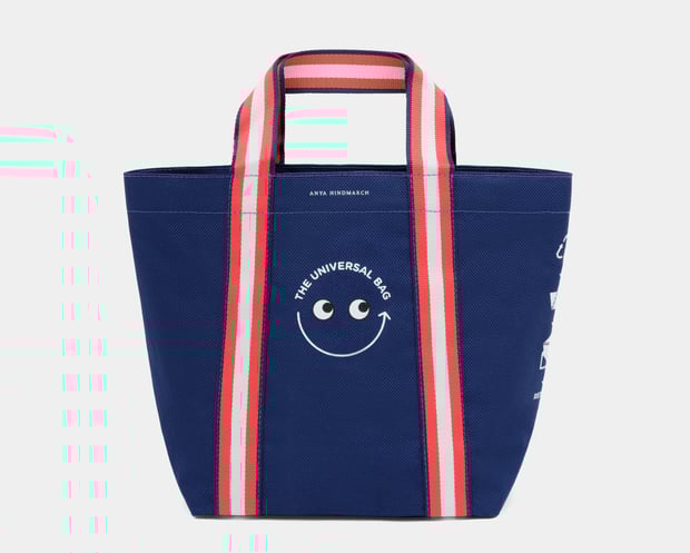 明治屋がアニヤ ハインドマーチとコラボ、即完売したエコバッグのミニ