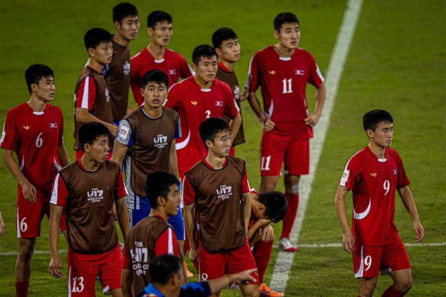 北朝鮮選手の振る舞いが韓国でも波紋【写真：アフロ】
