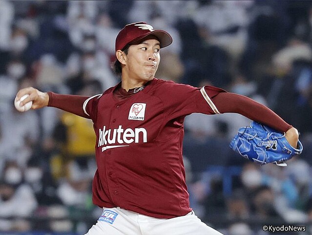 楽天・岸孝之 (C)Kyodo News