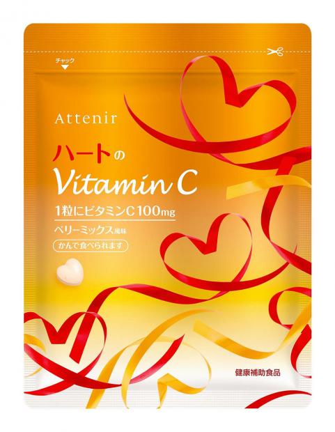 ハート形のサプリメント ハートのビタミンｃ アテニア 数量限定発売 ライブドアニュース