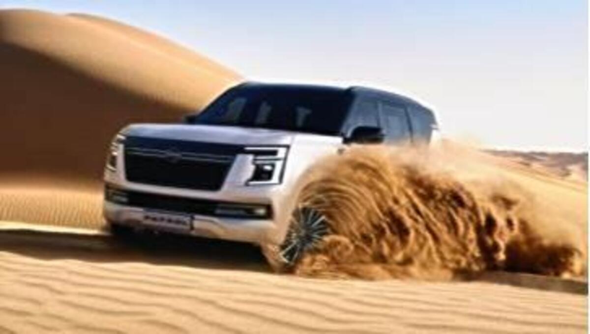 中東で人気を集める日産自動車の大型ＳＵＶ「パトロール」（日産提供）